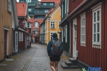 Backpacking in Sweden