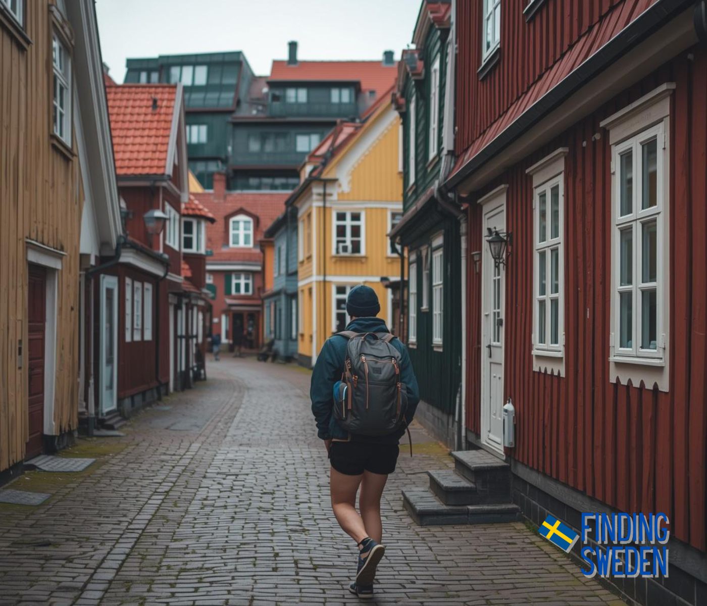 Backpacking in Sweden