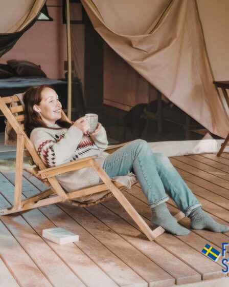 Glamping in Sweden