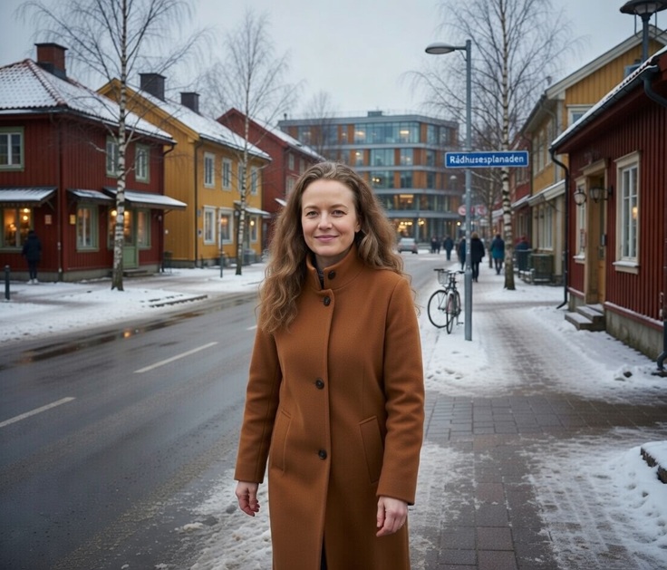 Maria Smith visiting Umeå in 2026