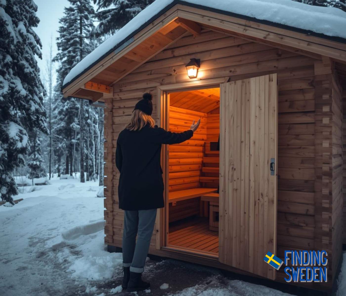 Sauna hut in Kukkolaforsen