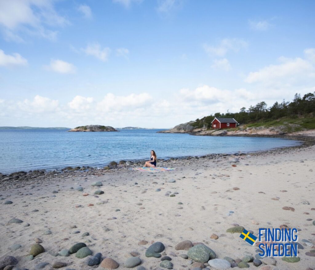 Smögen Beach in the summer of 2025