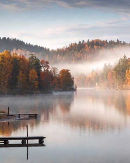 A cabin by the lake, Dalarna, Sweden