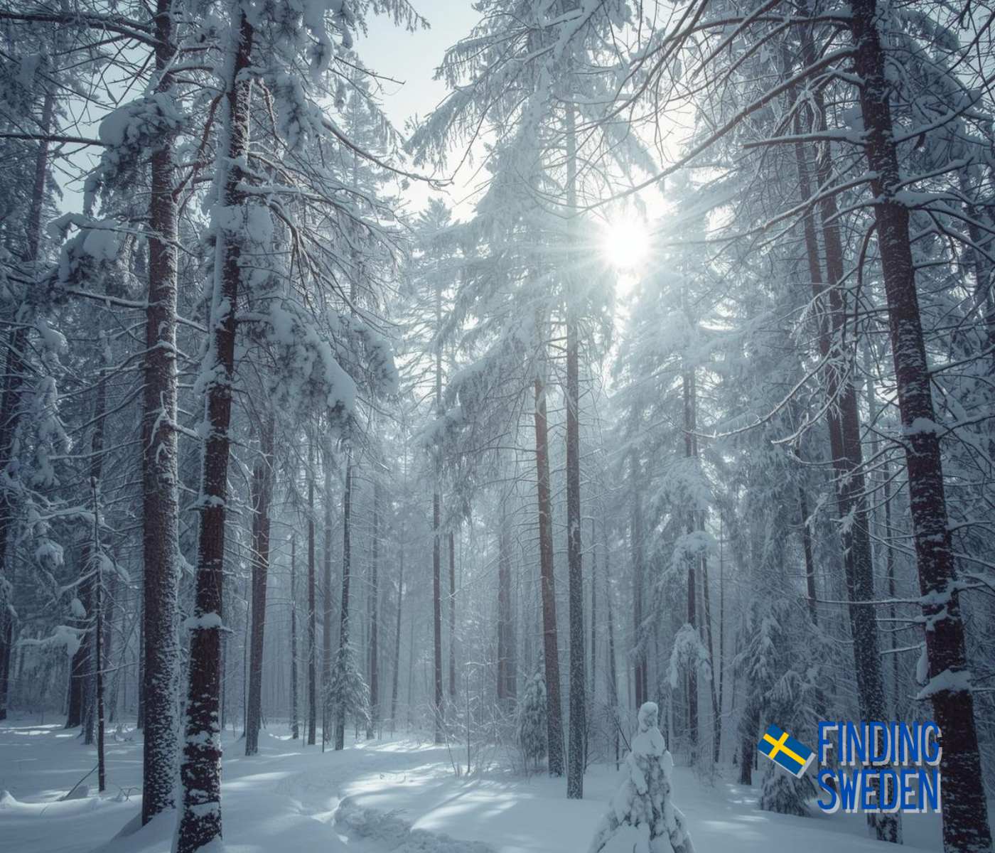 Finding Sweden - A Winter Forest