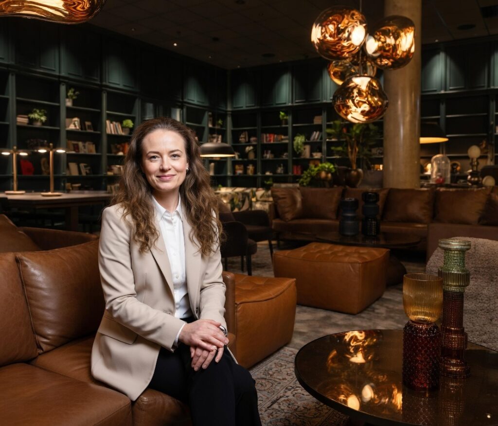 The lobby of Clarion Hotel Draken in Gothenburg