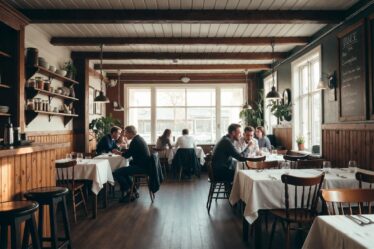 Lunch restaurant in Sweden