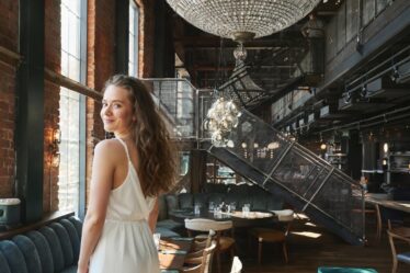 One of the breakfast restaurants at the steam hotel