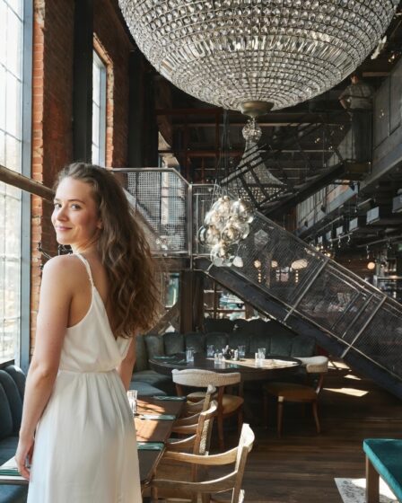 One of the breakfast restaurants at the steam hotel