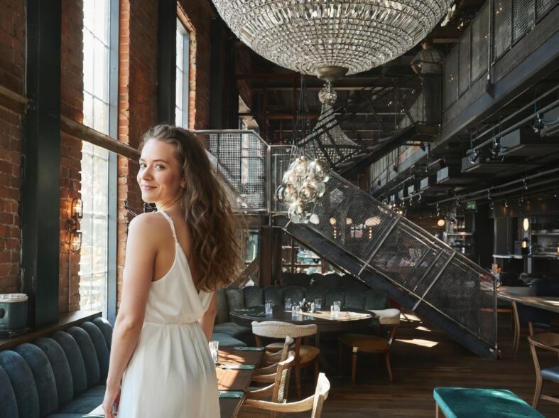 One of the breakfast restaurants at the steam hotel