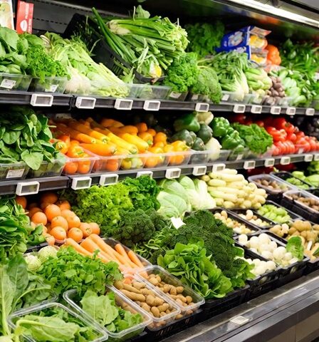 Vegetables at Swedish Supermarket ICA