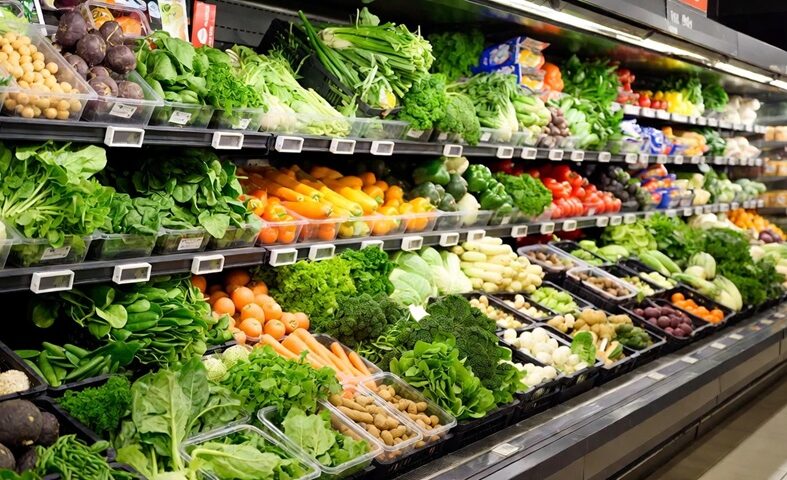 Vegetables at Swedish Supermarket ICA